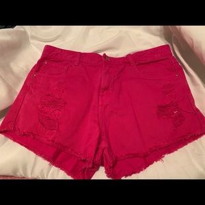 Zara Premium Wash shorts